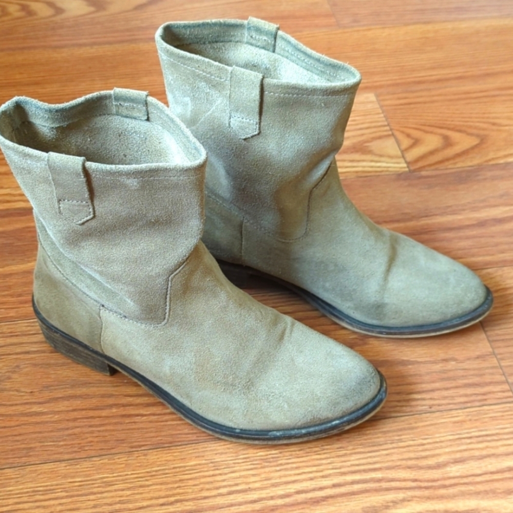 Zara Suede Booties